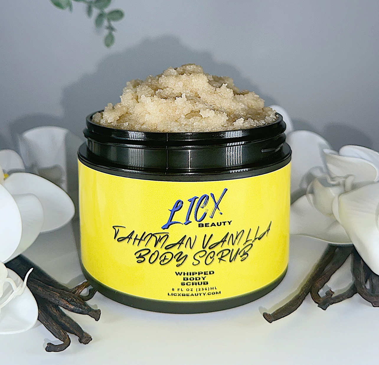 Tahitian Vanilla Whipped Body Scrub - LicxBeauty