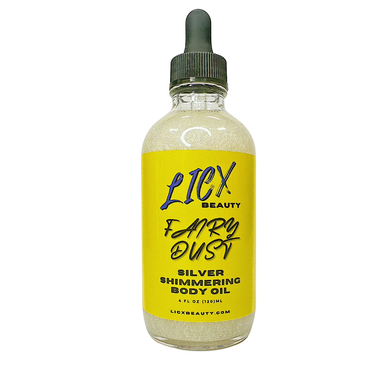 Fairy Dust Silver Shimmering Body Oil - LicxBeauty