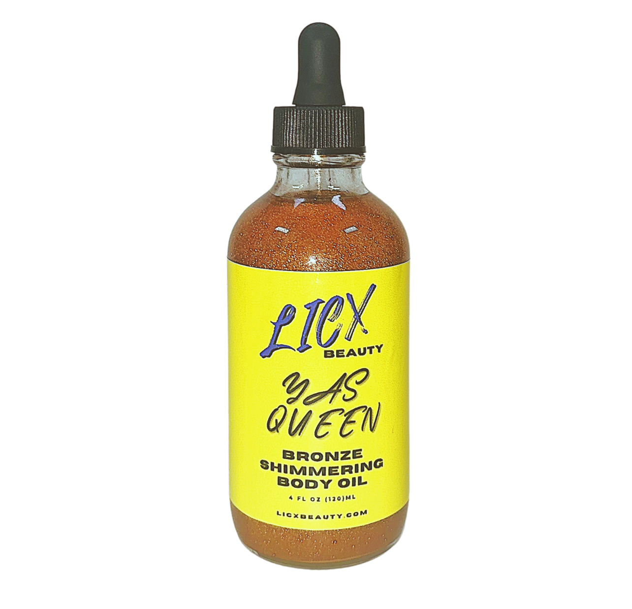 YAS Queen Bronze Shimmering Body Oil - LicxBeauty