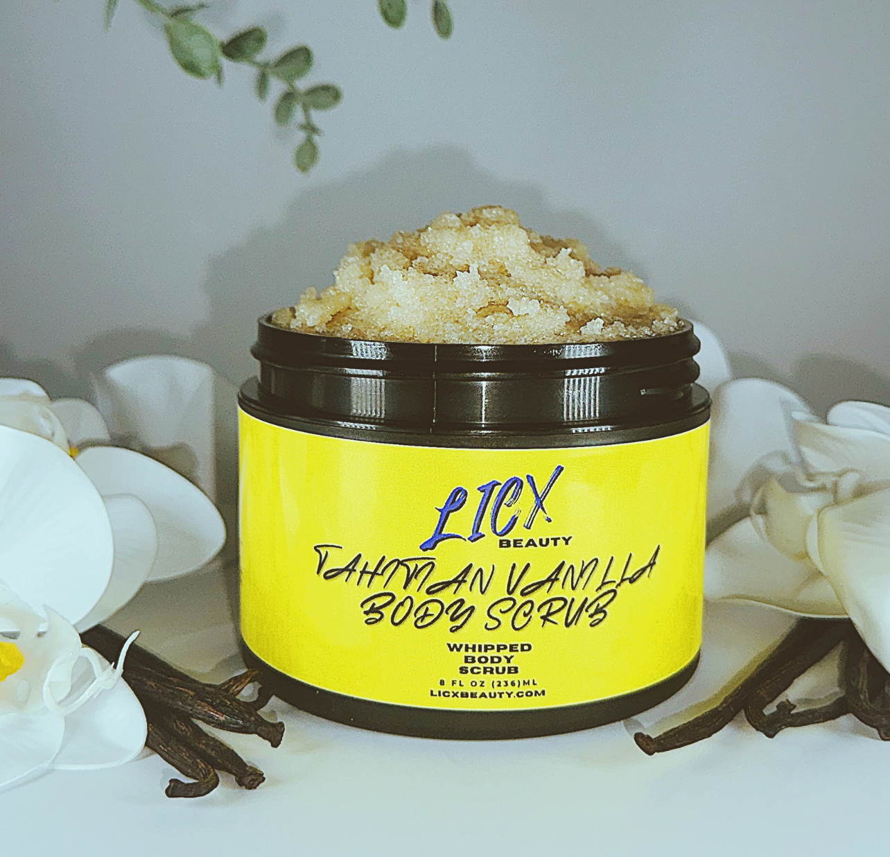 Tahitian Vanilla Whipped Body Scrub - LicxBeauty