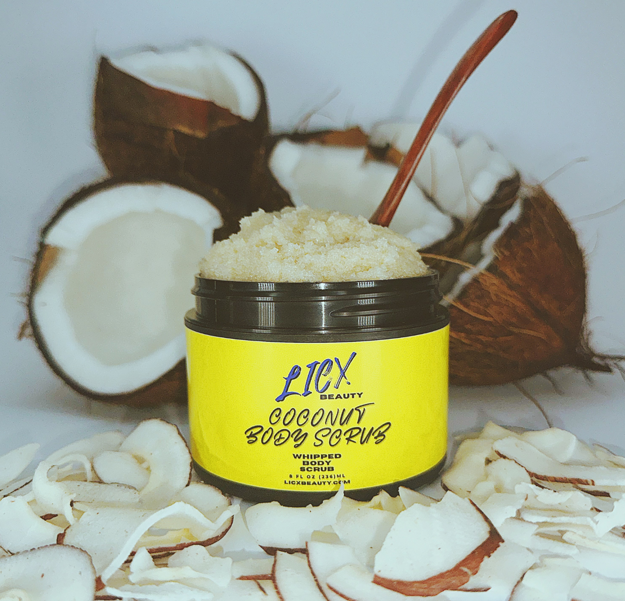Coconut Whipped Body Scrub - LicxBeauty