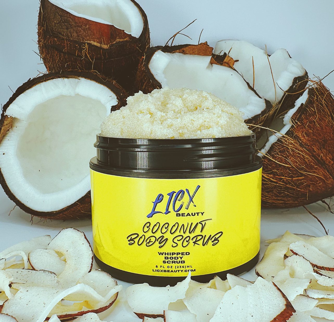 Coconut Whipped Body Scrub - LicxBeauty