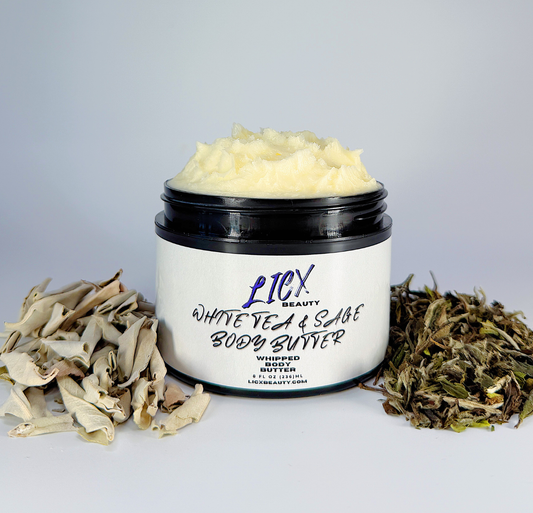 White Tea & Sage Whipped Body Butter - LicxBeauty